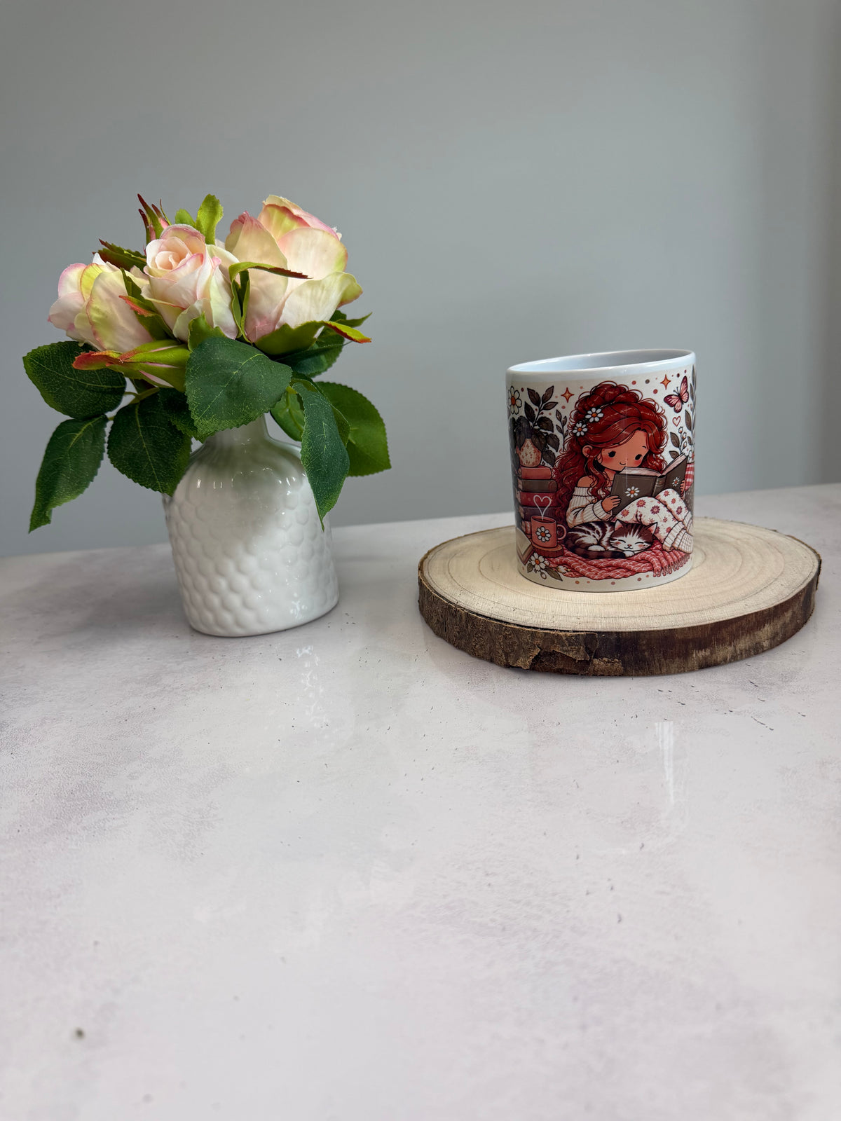 11 oz Tasse | Cozy Reading  – Buchliebe
