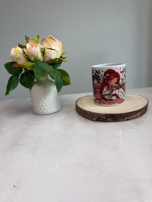 11 oz Tasse | Cozy Reading  – Buchliebe