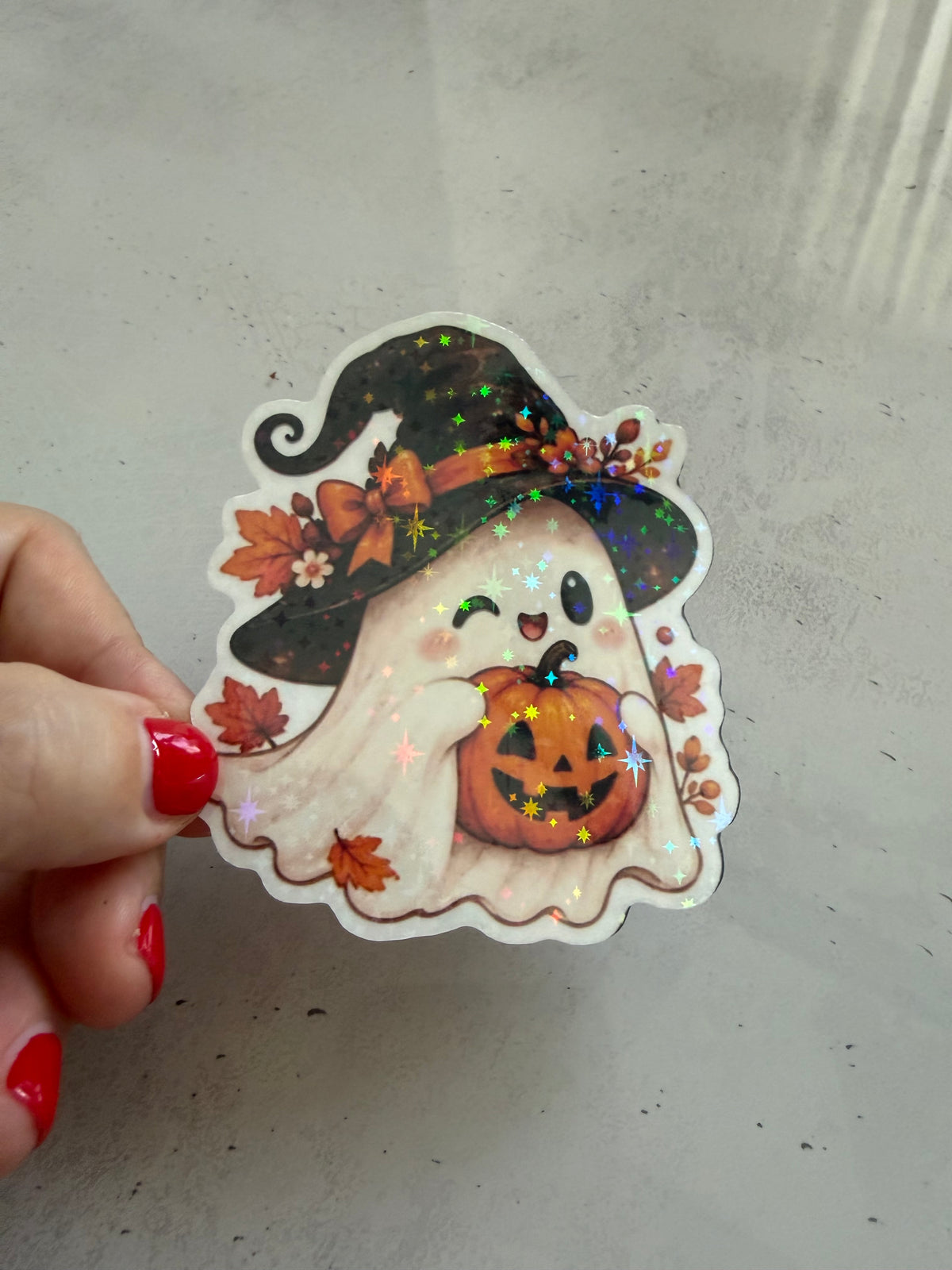 Halloween Sticker – Kawaii Geister, Kürbisse, Katze & Spukhaus