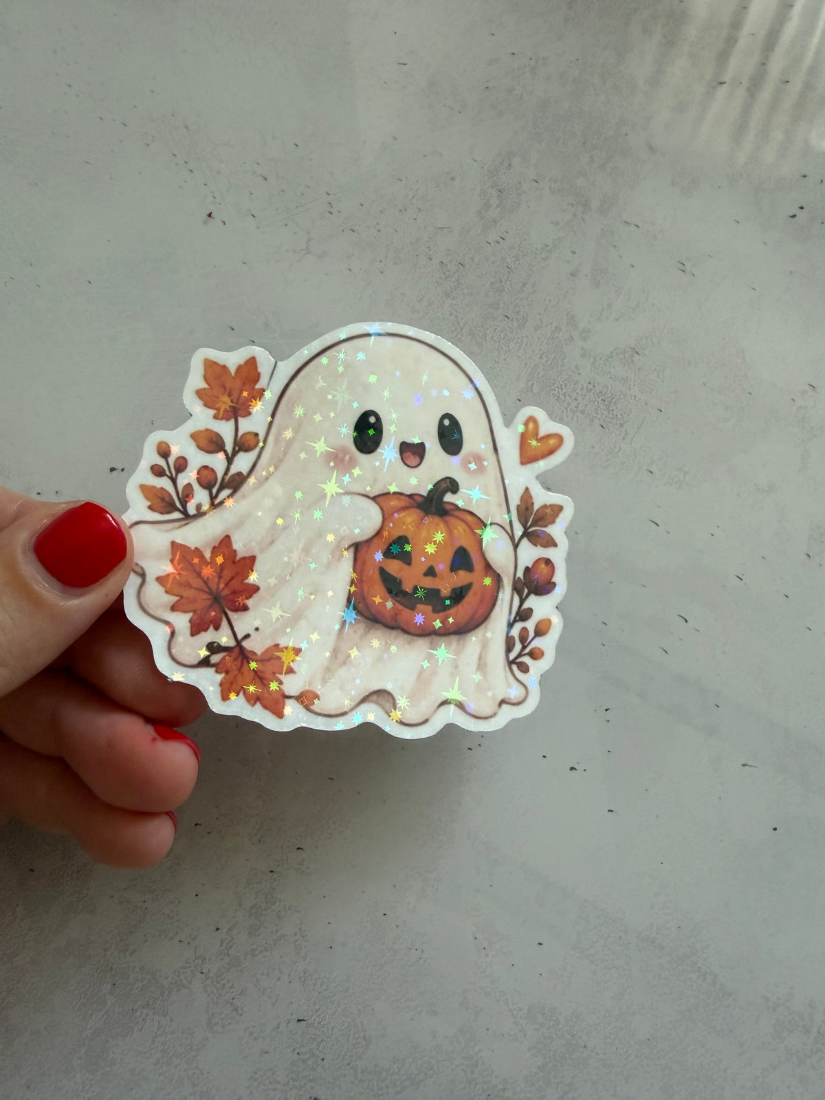 Halloween Sticker – Kawaii Geister, Kürbisse, Katze & Spukhaus