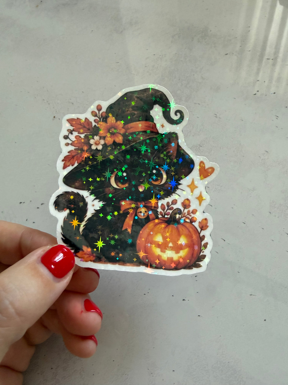 Halloween Sticker – Kawaii Geister, Kürbisse, Katze & Spukhaus