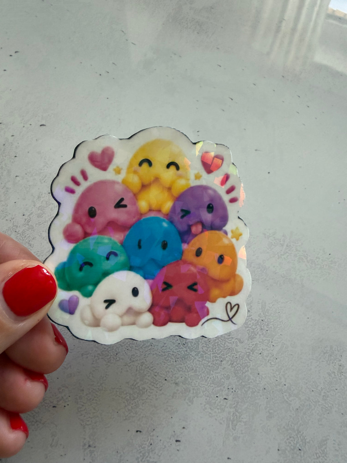 12er Pimmel-Sticker-Set 🍆 | Süße bunte Sticker | Kawaii Design