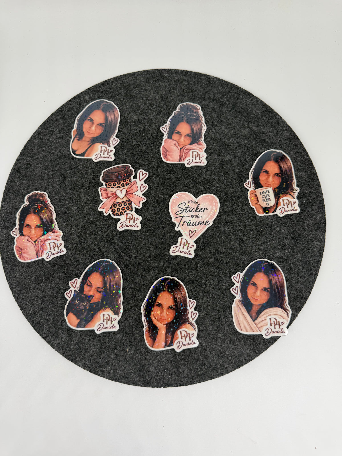 Personalisiertes Foto Sticker Set – Dein Wunschmotiv