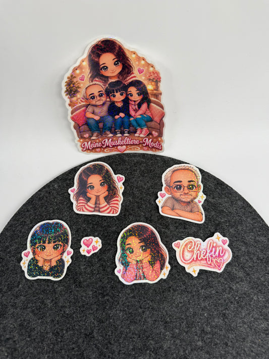 Meine TikTok Modis – Sticker Set