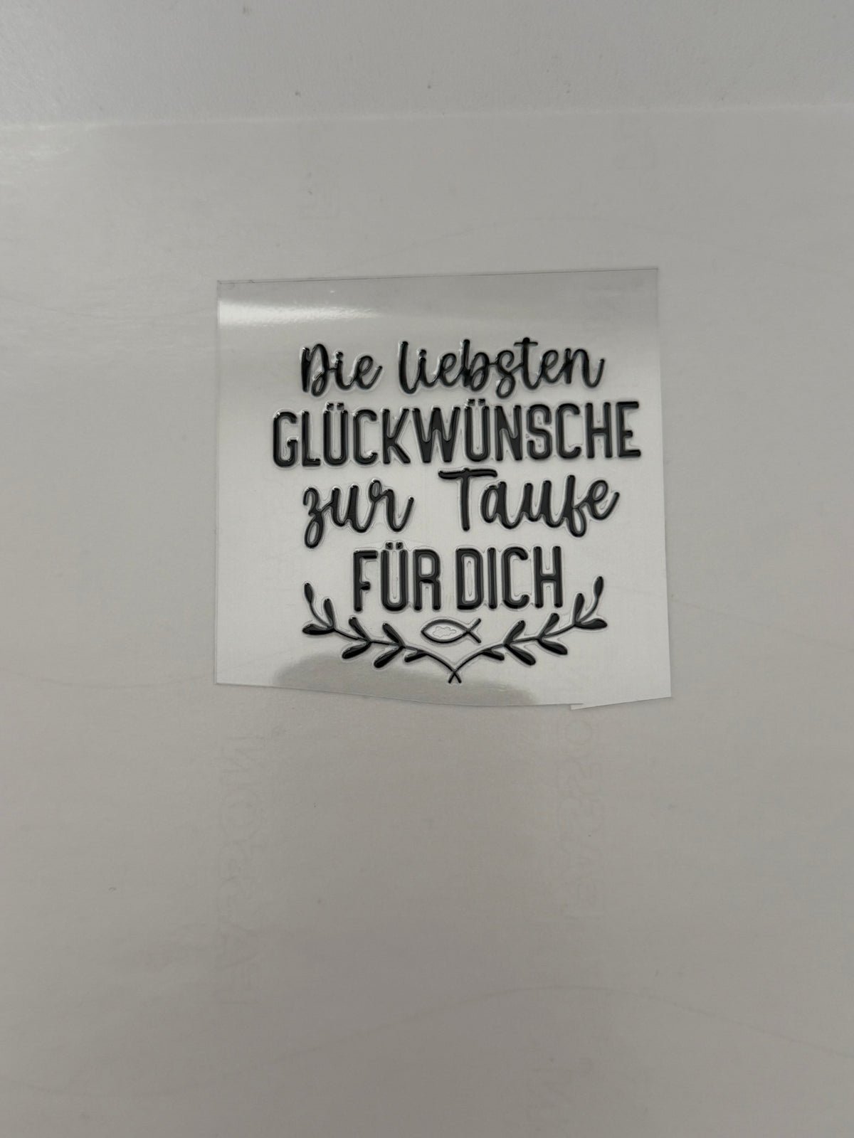 Meine Taufe