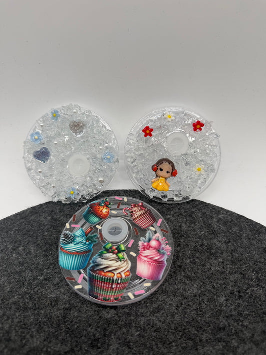 Personalisierter Spezialdeckel für Kunststoffbecher