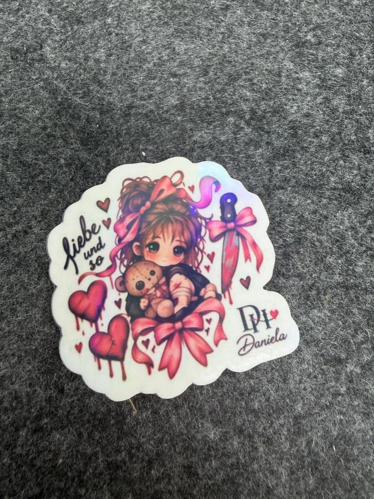 Kawaii Horror Love – Sticker Kollektion ♡