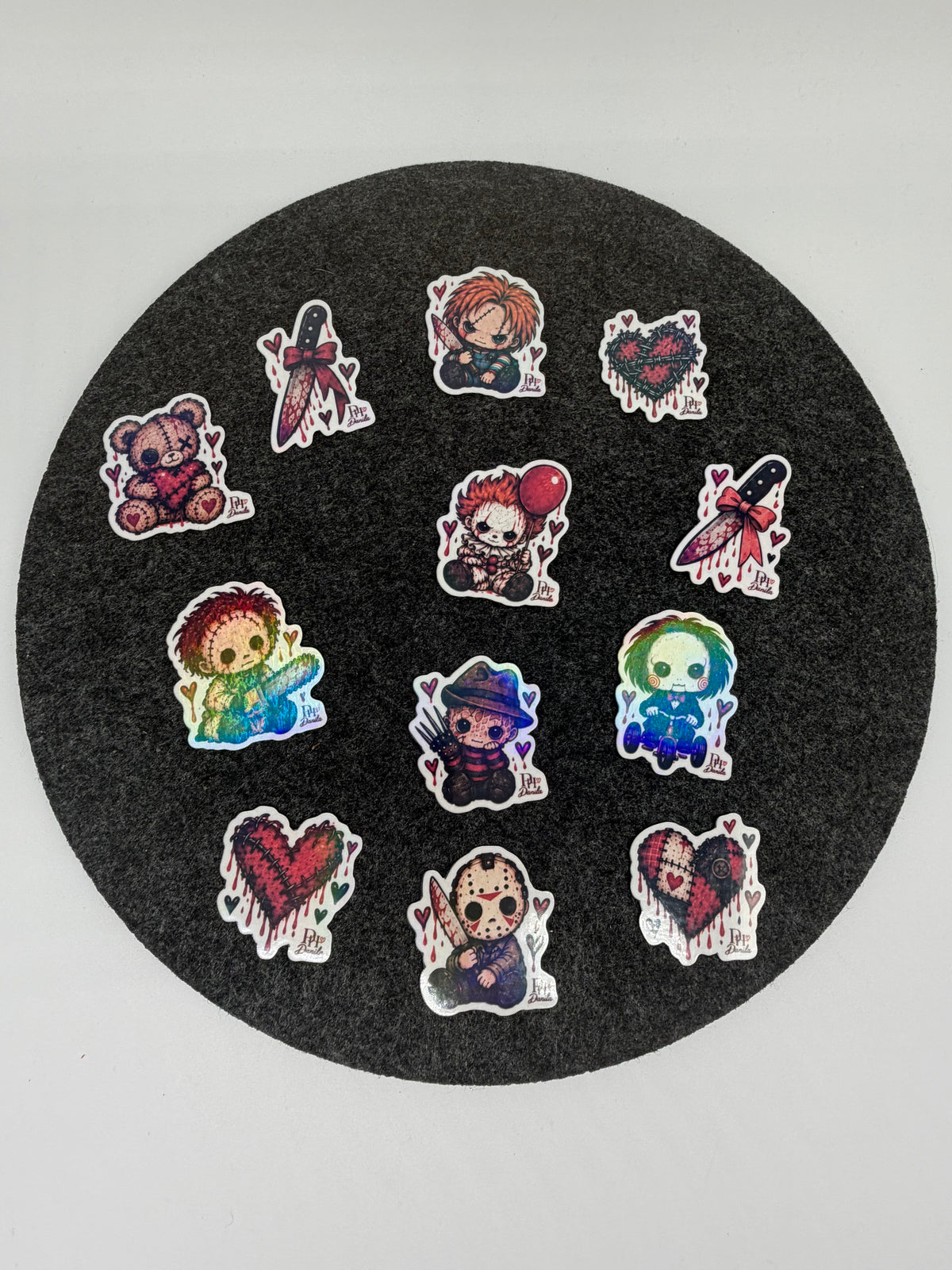 Horror Sticker Set