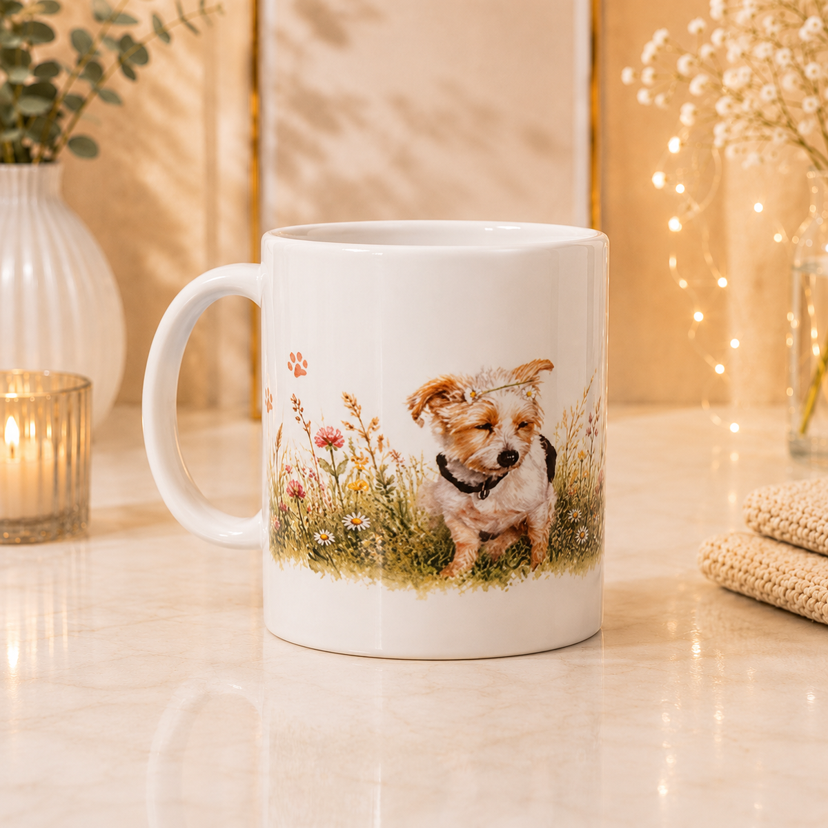 11 oz Tasse Personalisiertemit Foto, Name oder Wunschdesign