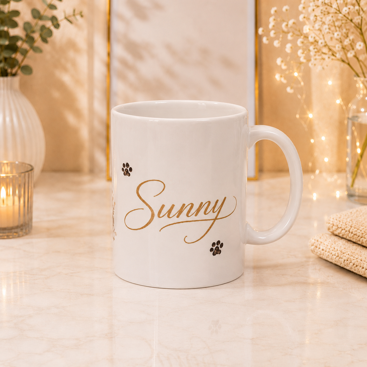 11 oz Tasse Personalisiertemit Foto, Name oder Wunschdesign